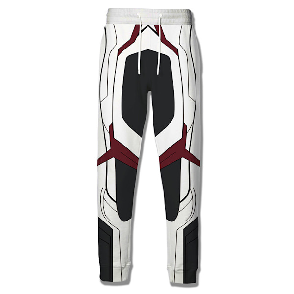 Marvel Avengers 4 Endgame 3D-tryckt Hoodie för Män Pants B 4XL