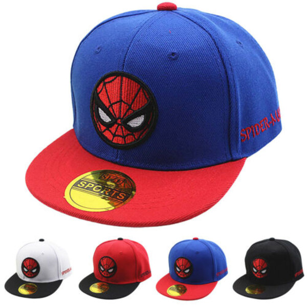 Spiderman Baseball Cap / Outdoor Recreation Sports Cap / för K Black