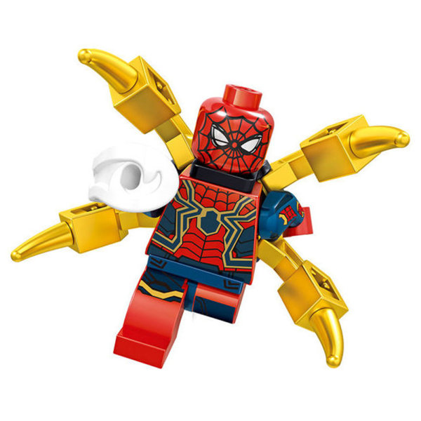 8-pack Marvel Avengers Mini-figurer Byggklossar Leksaker Barnpresent