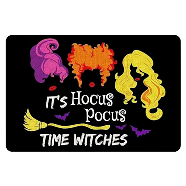 Badrumsmatta Hocus Pocus Halloween-tema Golvmatta Matta C
