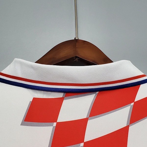KROATIEN 1998 HEMMATRÖJA Retro Fotbollströja XL