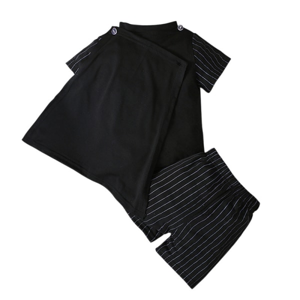 Darth Vader Sommarkläder Outfit Skjorta Shorts Kappor Barn Pojkar Darth Vader 5-6 Years = EU 110-116