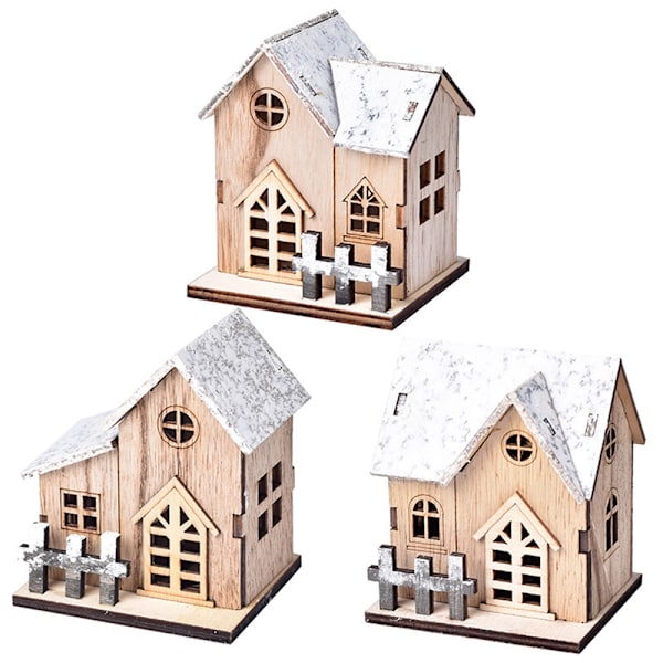 Mini By Mini Julby Mini LED-figurer Hus C