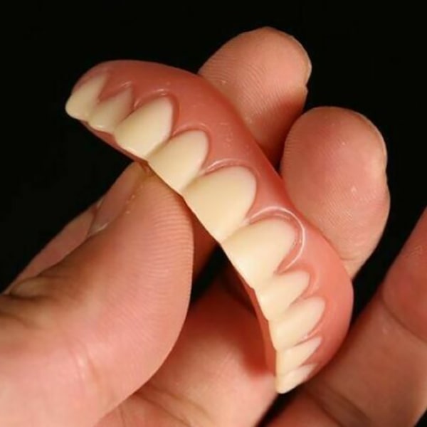 Artificiell silikon Tandst?llning / Naturliga faner / för Ad Upper teeth