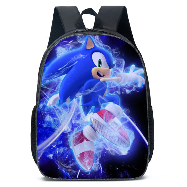 Sonic The Hedgehog2 ryggsäck skolväska för pojkar A