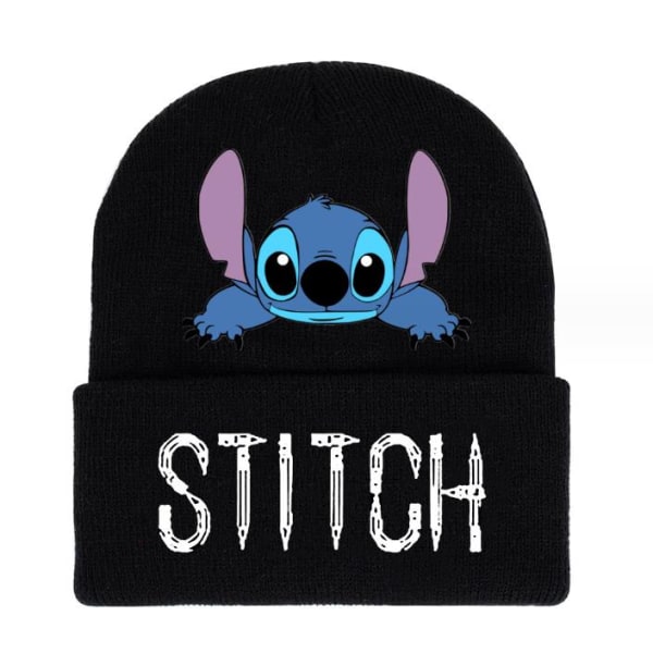 Lilo Stitch Tecknad Pojkar Flickor Stickad Mössa Cap #2