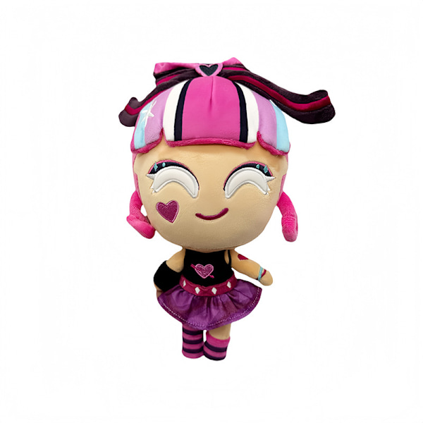 Shadow Milk Cookie Plysch, Cookie Run Kingdom Spel Merchandise, Mjukt Gosedjur, Perfekt Plyschfigur Docka för Barn Födelsedagspresenter D