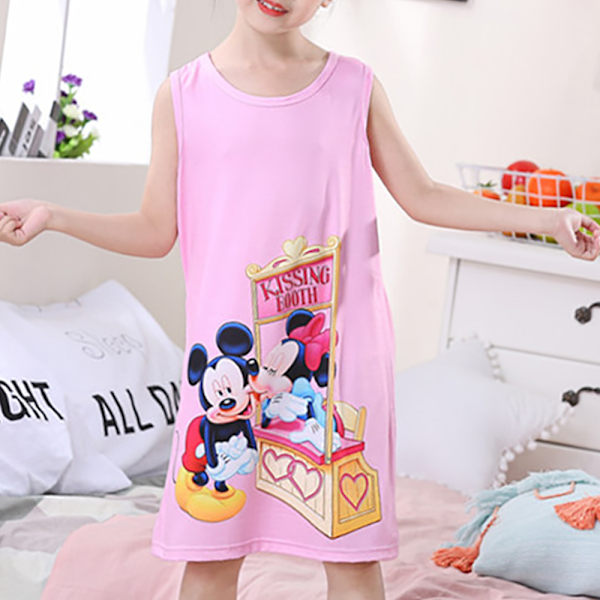 Flickor Nattlinne Nattklänning Prinsessa Pyjamas Nattkläder Hemkläder för Barn Storlekar 3-12 År #7 18