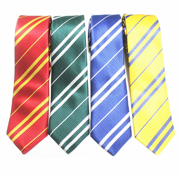 Harry Potter Gryffindor Tie Slytherin Ravenclaw Cosplay Green