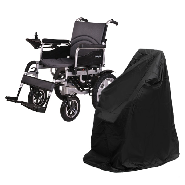 Vattentät cover för utomhusterrass för rullstol för mobilitetsskoter 100x75x100cm