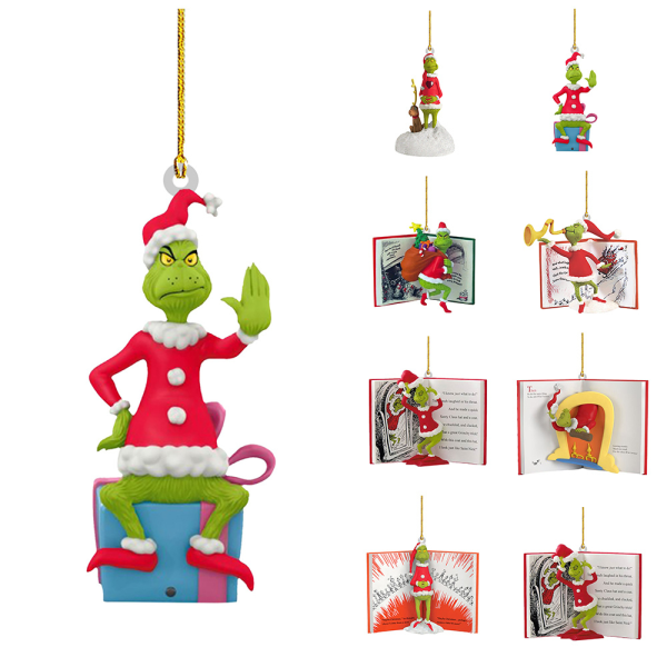 Julgransdekorationer Grinch Hängande Smycken G