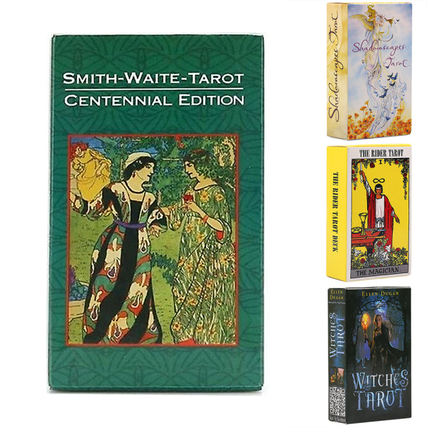 78 st Smith - Waite -Tarot Centennal Edition Game Destiny Cards D(Plain)