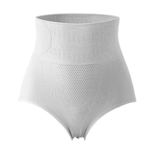 Knickers med hög midja för kvinnor, magekontroll, kroppsshaper Grey L