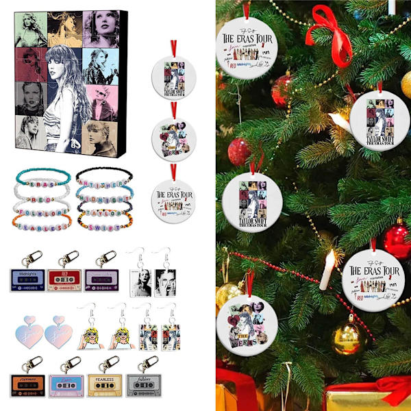 Taylor Smycken Julkalender Barn 24st Cartoon Leksaker