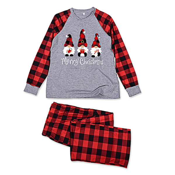 Christmas Family Pyjamas Matchande set toppar och byxor Sovkläder Dad L