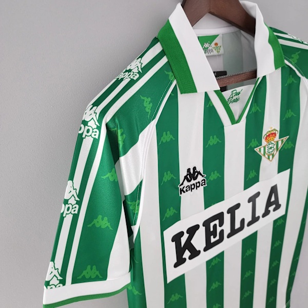 REAL BETIS 1996 - 1997 KOTIPELIPAITA Retro Jalkapallopaita M