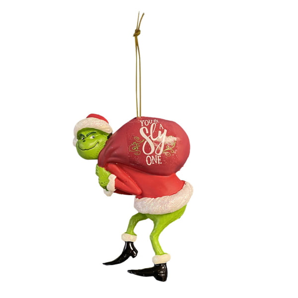 God Jul Grinch Ornament Julgran Hängande Dekoration B