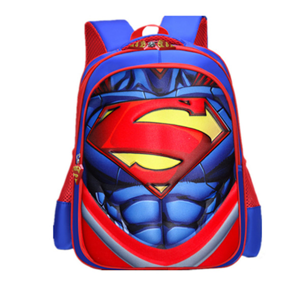 Barnryggsäck Spiderman Skolryggsäck Förskole Ryggsäck Superman-B