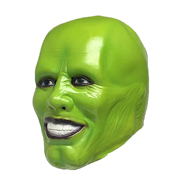 Skummel Jim Carrey Latex Maske for Halloween Kostymefest