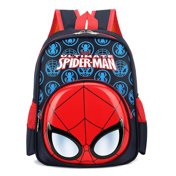 Spider-Man Cartoon Ryggsäck Casual Ryggsäck Lätt Stor Kapacitet Resa Laptop Skolväska Bookabag D