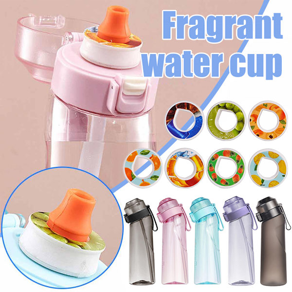 650ml Smaksatt Vattenflaska Light purple