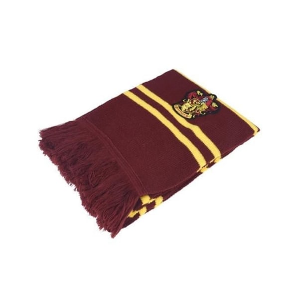 Harry Potter Halsduk Mjuk Klassisk Vinterstickad Halsduk Gryffindor