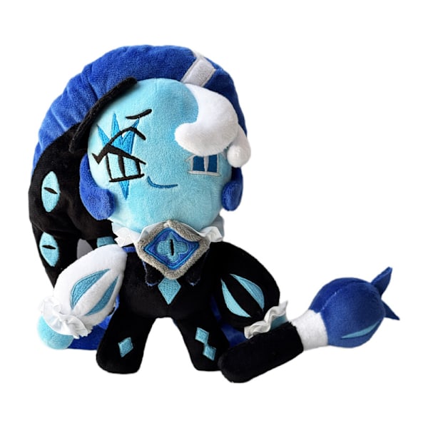 Shadow Milk Cookie Plysch, Cookie Run Kingdom Spel Merchandise, Mjukt Gosedjur, Perfekt Plyschfigur Docka för Barn Födelsedagspresenter A