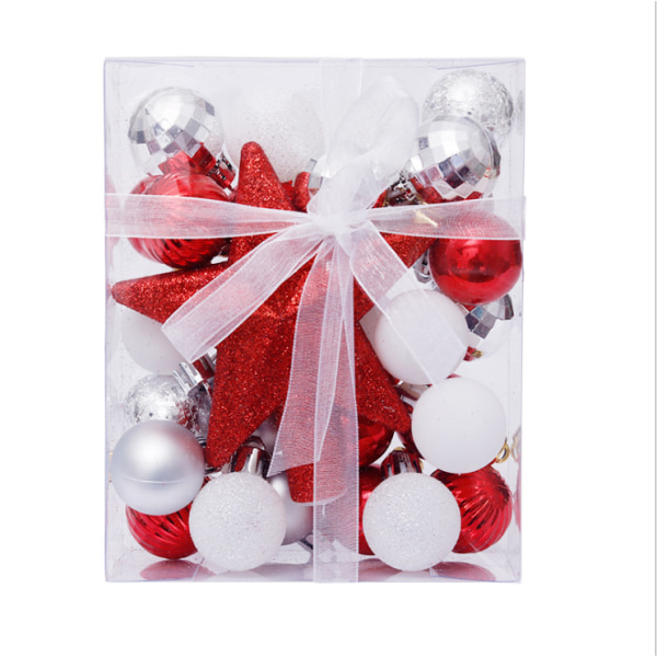 30 st julgranspynt i bollform - Julgranshängande D 30PCS