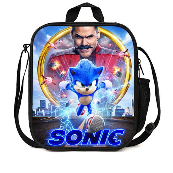Sonic The Hedgehog Lunchväska för Barn Cool Lunchbox A