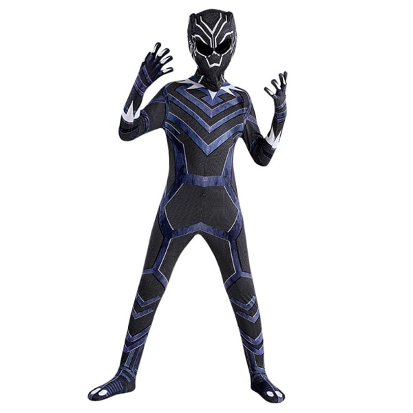 Black Panther 2 Halloween Barnkläder för Rollspel för Barn 150cm