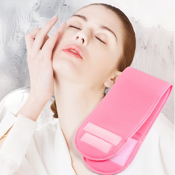 Neck Beauty Tool Skin Care SPA Moisturizing Scarf Gel Neck Wrap Rosa
