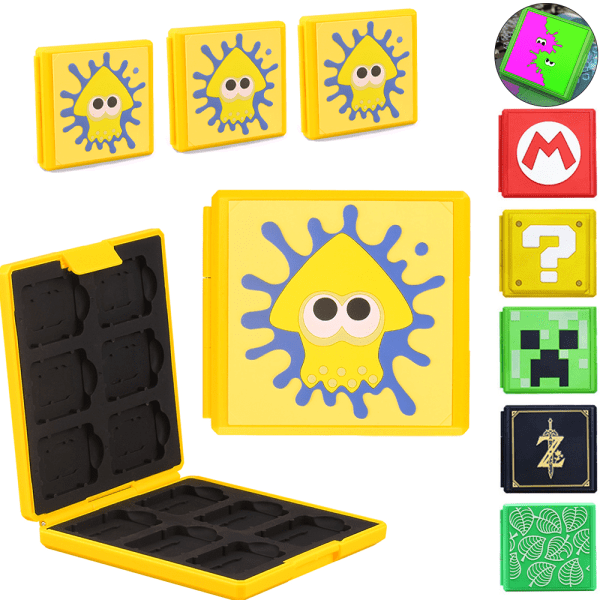 12 i 1 Game Card Storage Box Case Cover för Nintendo Switch NO:12