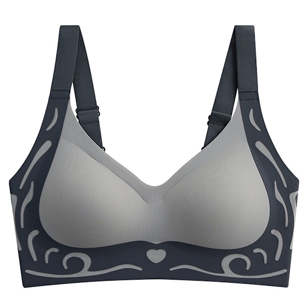 Naisten Liftup-rintaliivit Dawncog-rintaliivit, Super Gather langattomat push-up-rintaliivit, nostavat rintaliivit roikkuville rinnoille, roikkumista estävät rintaliivit Blue Grey M