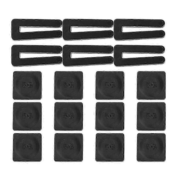 6-pack Takfläkt Balanseringskit med Vikter & Klämmor - Hemfläkttillbehörsset