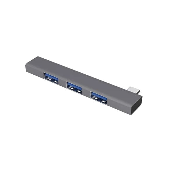 Sidoplugg-in USB Type-C Splitter Type-C/USB HUB Adapter OTG Extender Dockningsstation för bärbar dator PC Mobiltelefon