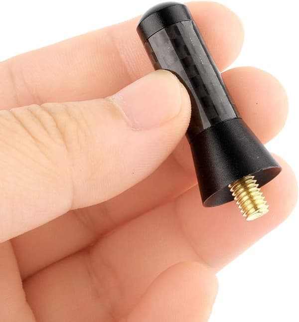 35 cm Mini Bilantenn Universal Kolfiber Stubby Antennbyte