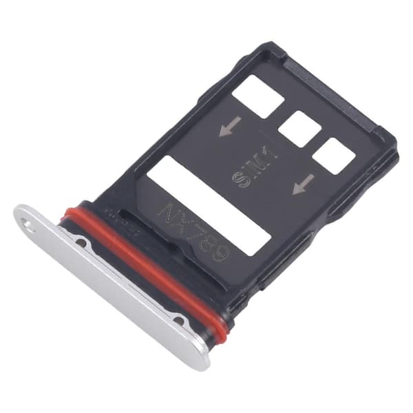 För ZTE nubia RedMagic 10 Pro SIM + SIM-kortsfack (Silver)