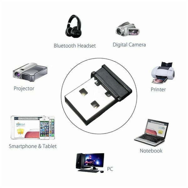 2.4G trådløs mottaker USB-adapter for datatilkobling