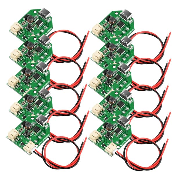 37V till 5V 7V 9V Boostkort Fläktmotor Varvtalsregulator USB Uppladdningsbart Fläktkretskort Regulator Steg-upp-modul