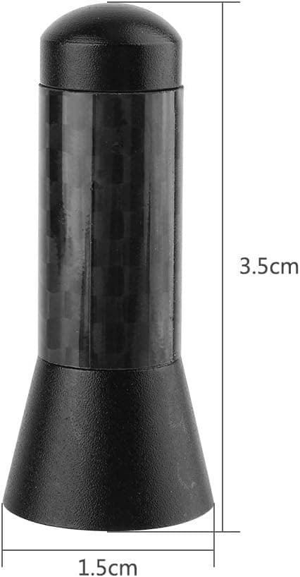 35 cm Mini Bilantenn Universal Kolfiber Stubby Antennbyte