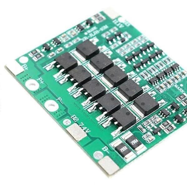 4S 14.8V 40A Litiumbatteriskyddskort 18650 Batteriladdningskort Equalizer Strömskydd