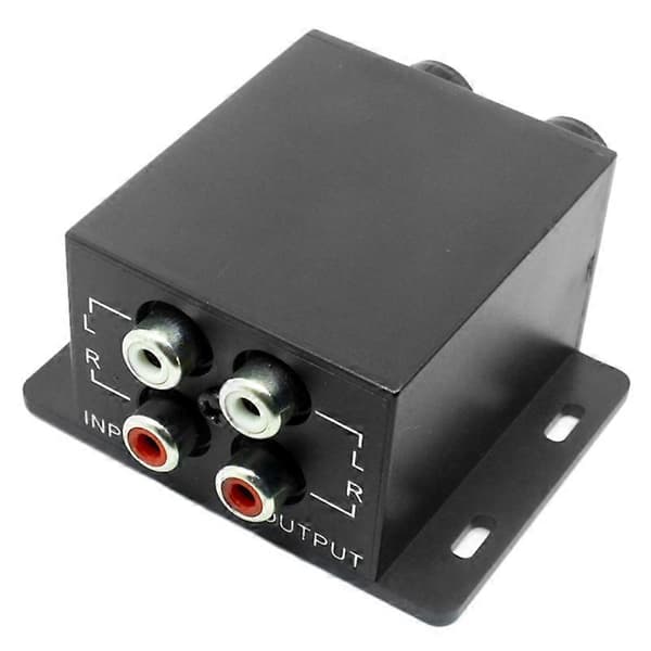 Ny Bil Effektförstärkare Ljudregulator Bas Subwoofer Equalizer Crossover Controller 4 Rca Justera