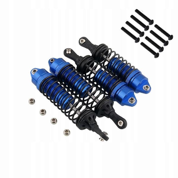 Set Stötdämpare Fram Bak Traxxas Rustler 4x4