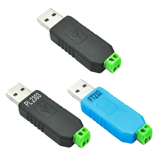 USB till RS485-omvandlare CH340/PL2303/FT232-chip USB till RS485 seriell adapter stöder Win7 Win10 XP Vista Linux OS WinCE50