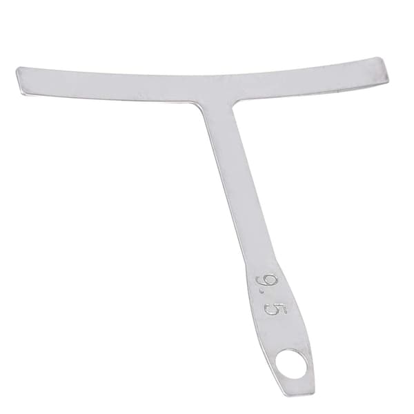 9PCS Gitarr Radiusmätare 725-20 Tum Gitarrverktyg Gitarr Actionmätare för Gitarr Bas Stall Greppbräda Sadel