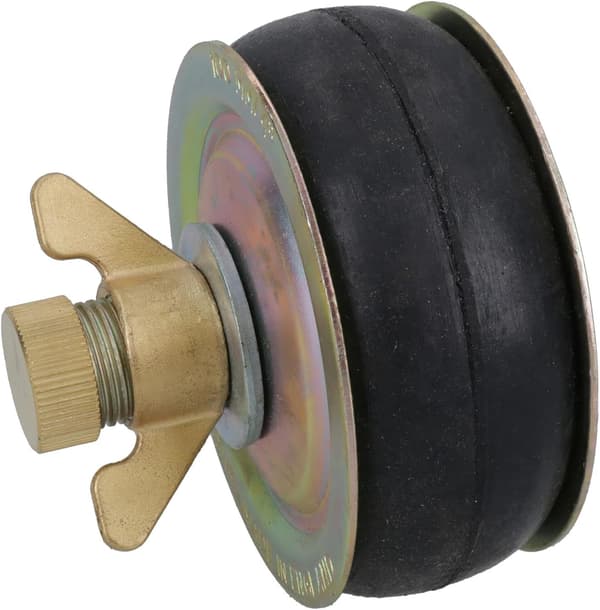 Avloppstestplugg i stål 4 (100mm) VVS-stopprör Blindlock