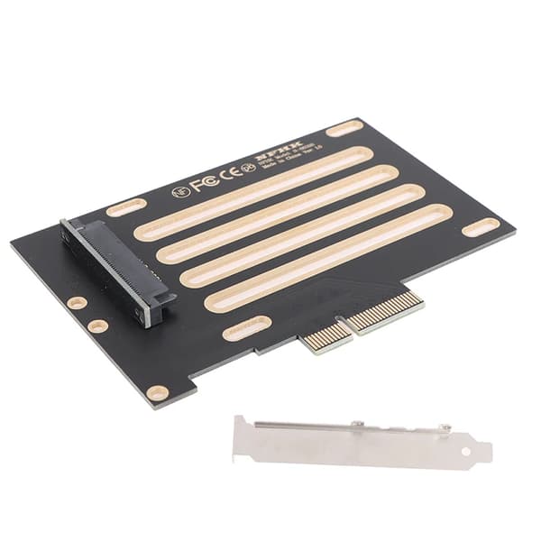 U2 SFF-8639 till PCI-E X4 30 Riser-kort SFF-8639 till SSD-förlängningsadapter