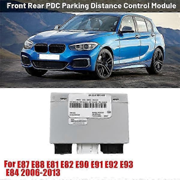 Styrmodul för parkeringssensor bak för BMW E87 E88 E81 E82 E90 E91 E92 E93 PDC-system