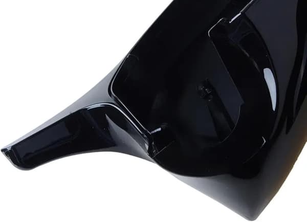 Bohaner 51167135097 51167135098 Par Glanssvarta Dörrvinge Spegelkåpor Backspegelkåpa för BMW E81 E82 E87 E88 E90 E91 E92 E93