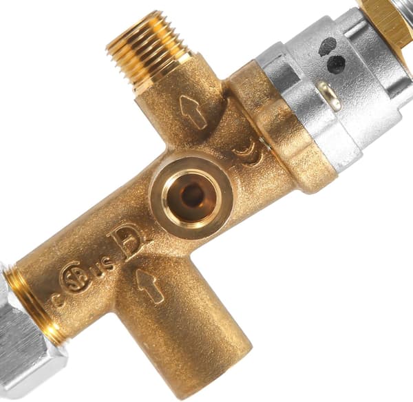 Gasol Terrassvärmare Kontrollventil Termoelement Sensor Tippbrytare Knopp Propan Eldstad Kontroll Pilotport Set